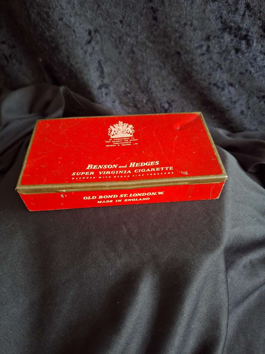 Vintage Benson & Hedges Cigarette Tin - B.