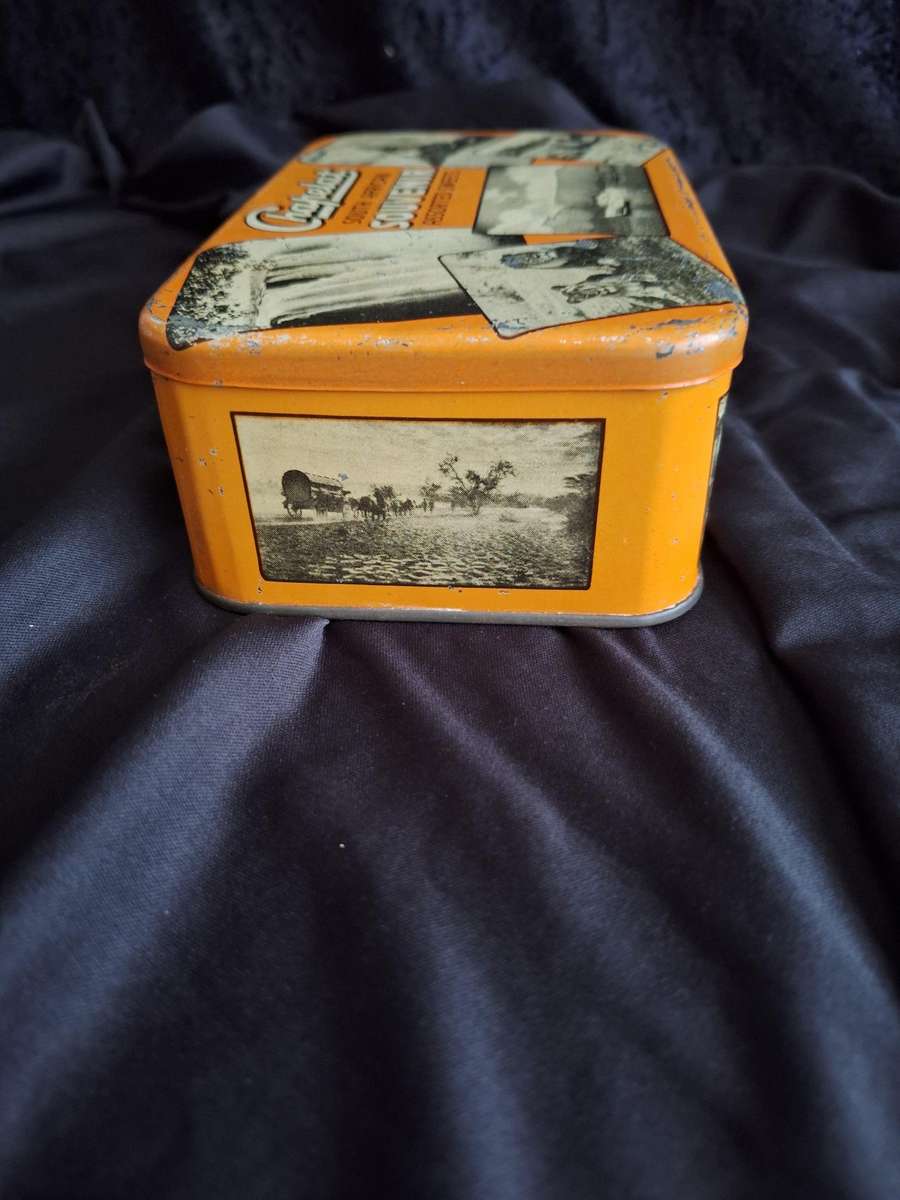 Vintage Chapelat South-African Souvenir Sweet Tin.