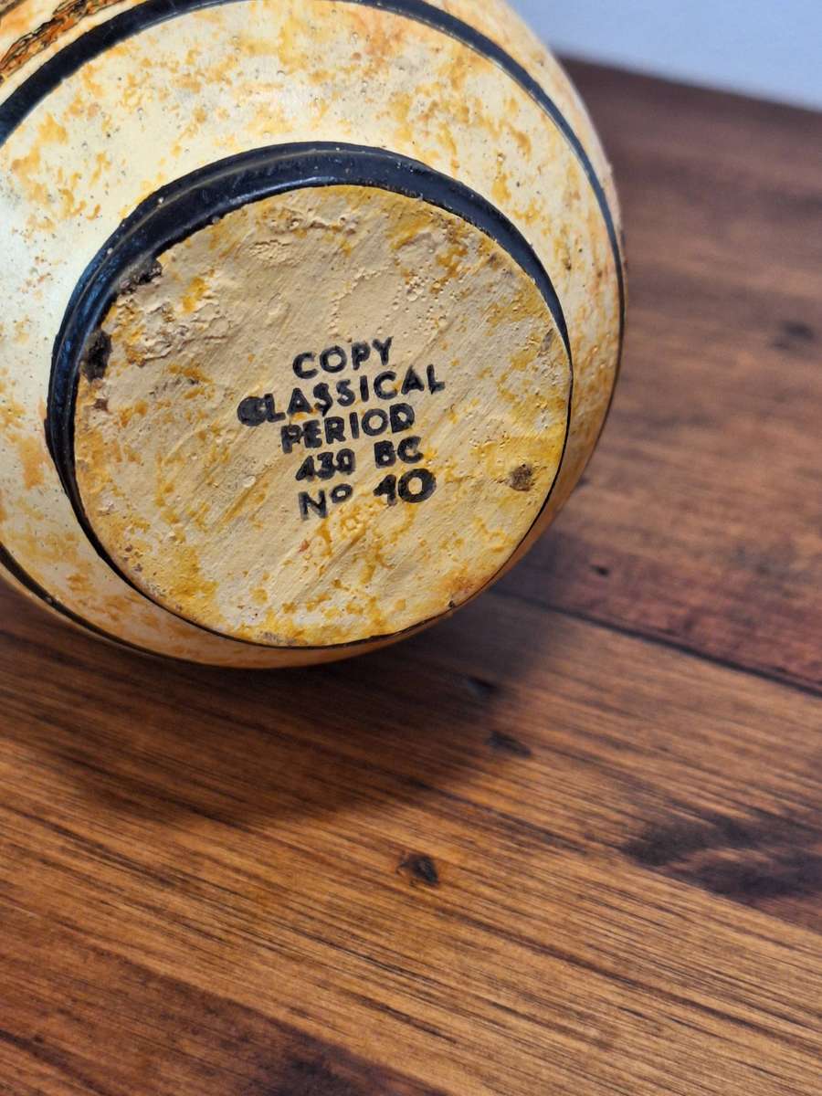 Small Greek Replica Pottery Vase (Copy of Classical Period 430 BC)