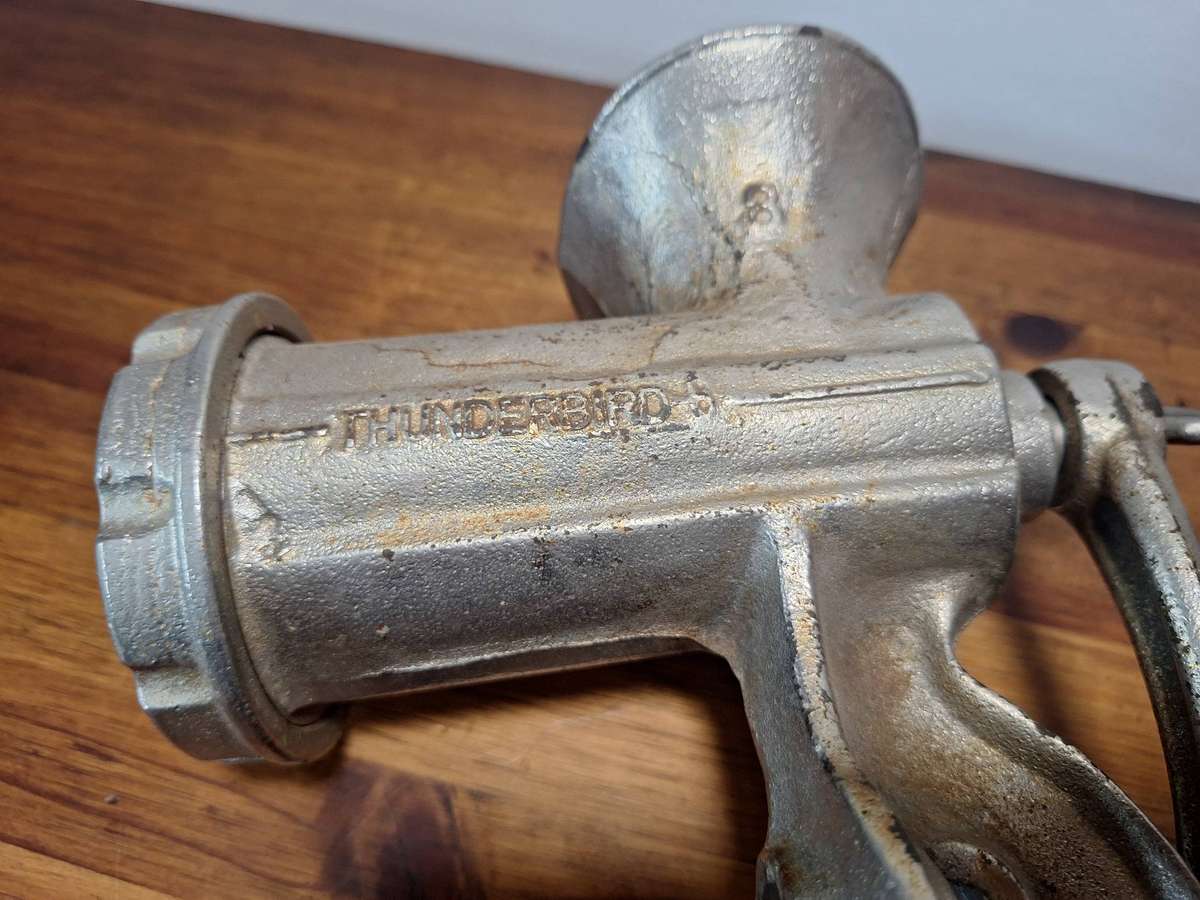 Vintage No: 8 Thunderbird Meat Mincer