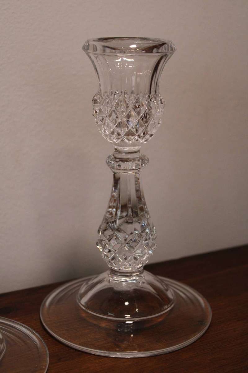 Stunning Vintage Cristal D'Arques Candlesticks