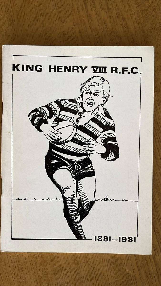 1881-1981 King Henry VIII RFC Centenary, details below