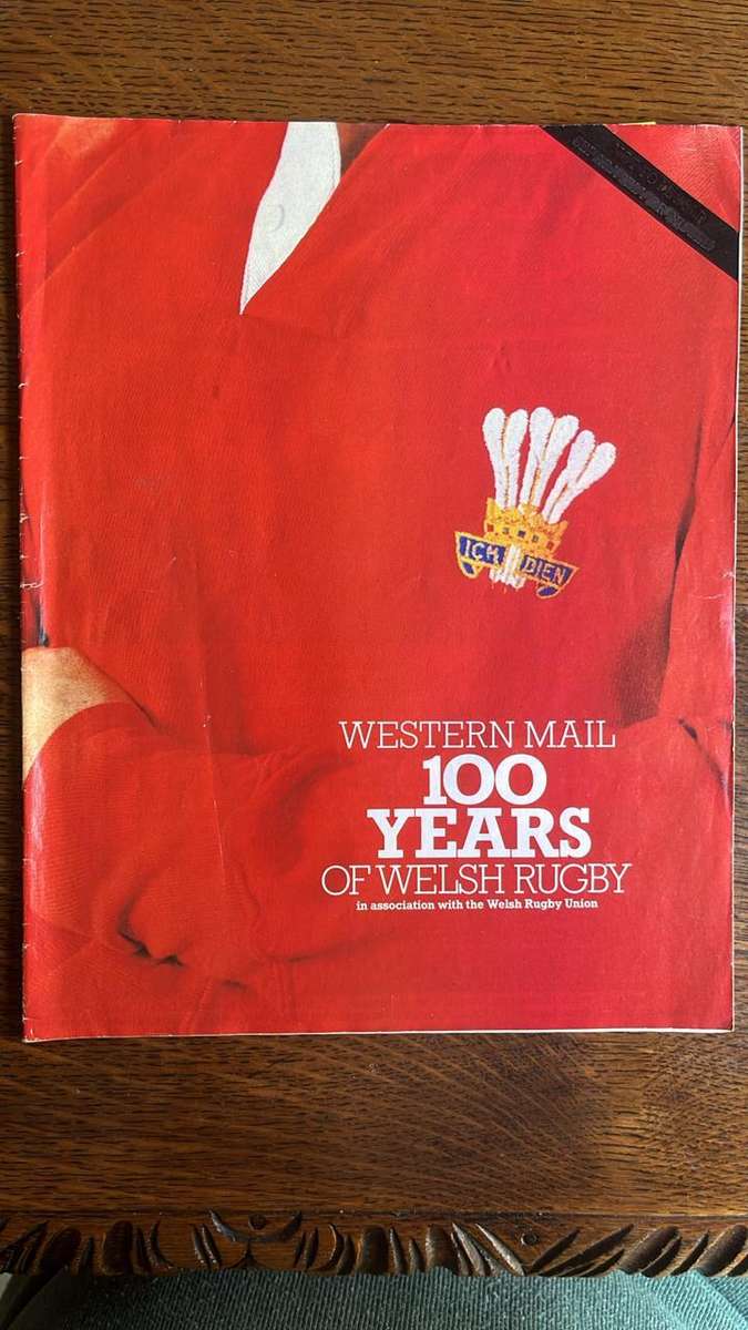 100 Years of Welsh Rugby, details below