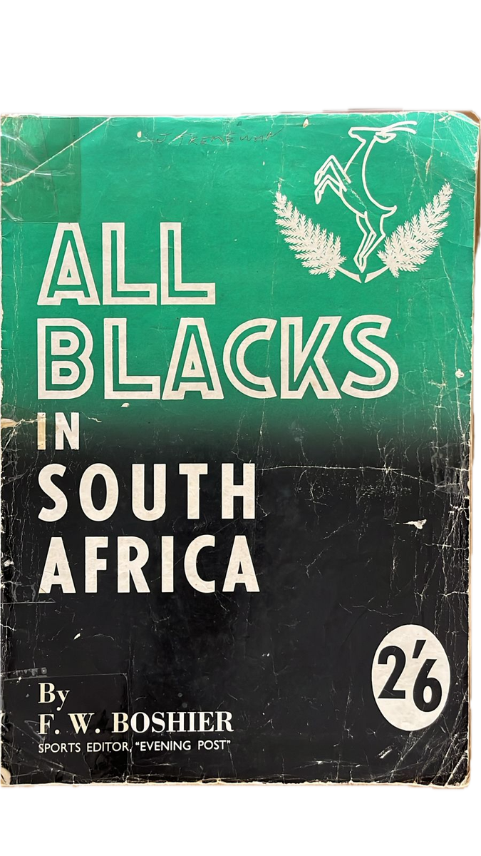 1960 All Blacks in South Africa Magazine & Pocket Book Guide, details below