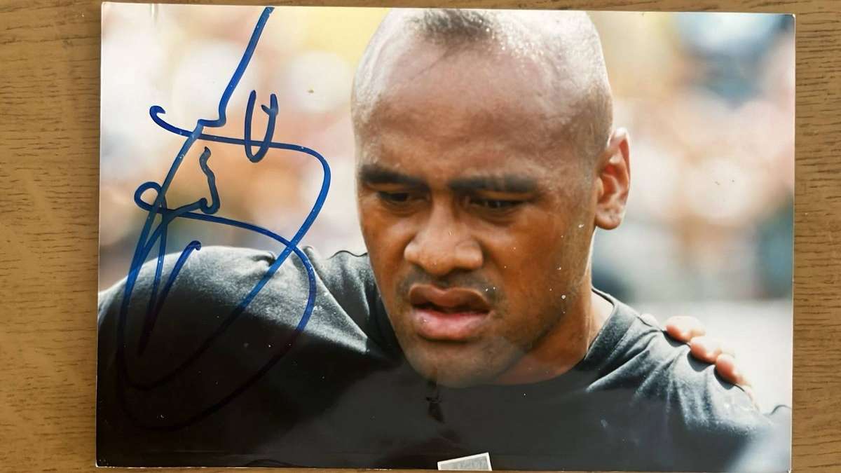 All Blacks & Springbok Original Photos & Signatures, details below