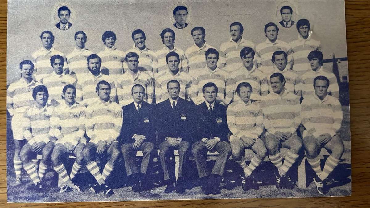 1980 SA Gazelles vs Jaguars at Loftus Programme, Argentina '71 Team Card & Pin, details below