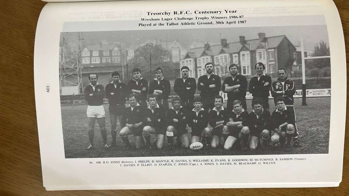 1886-1986 Treorchy Rugby Club 100 Years, details below