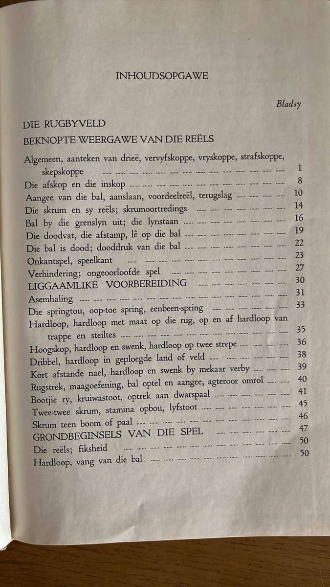 Rugby vir Springbok Kleure deer R.W. Mills, Inscribed & Signed, details below