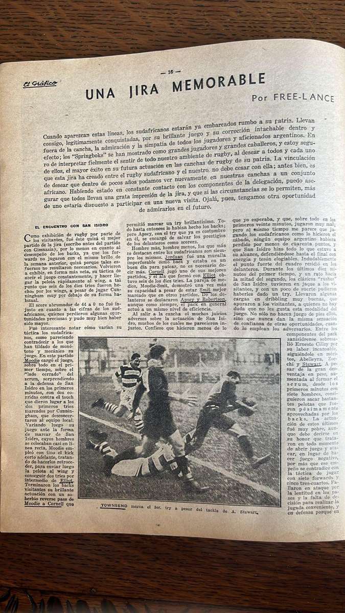1932 El Grafica Magazine & Original Photo, details below