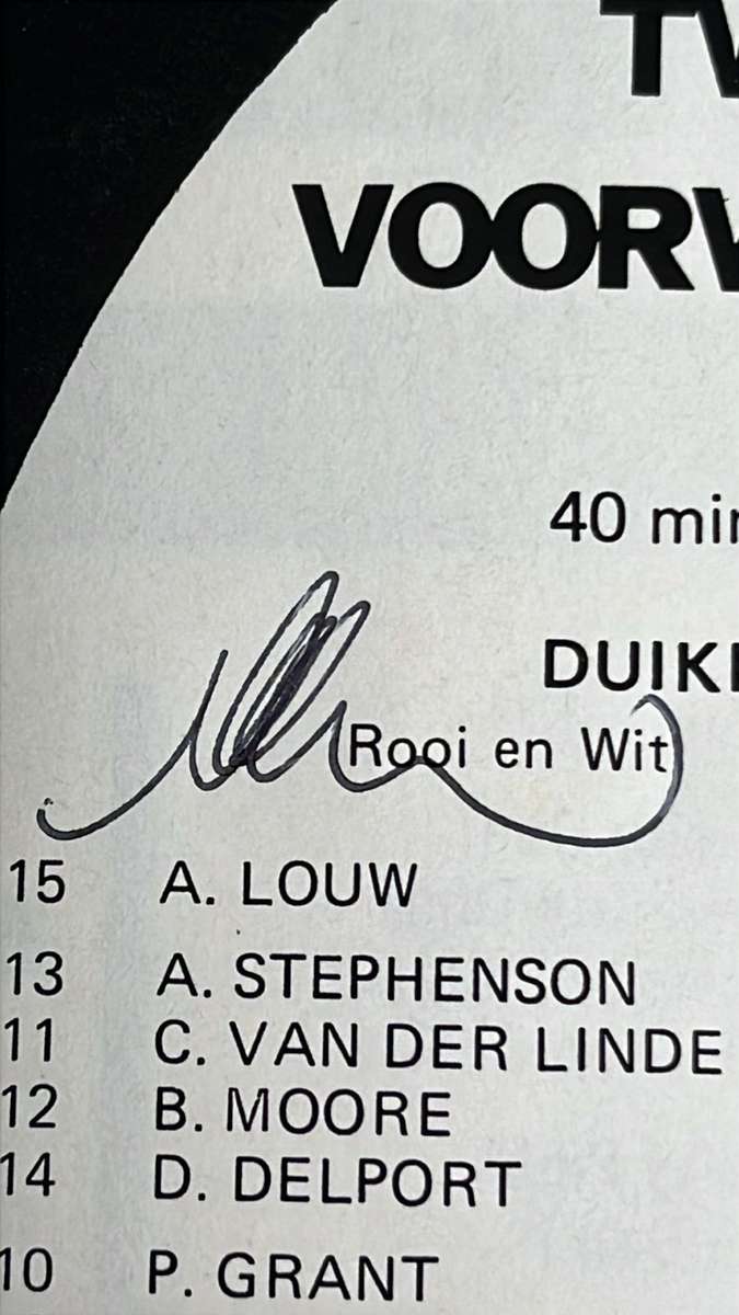 1974 Natal vs British Isles Signed Programme and Pin, details below