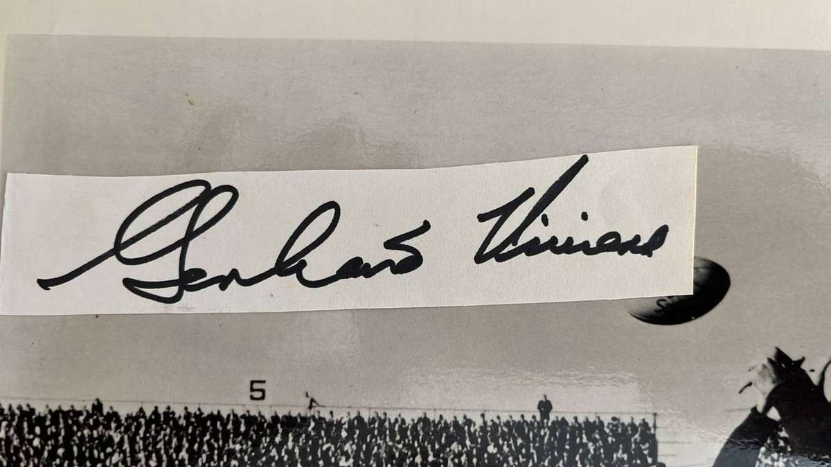 1968 Springboks vs British Isles at Loftus LP, Signed, details below