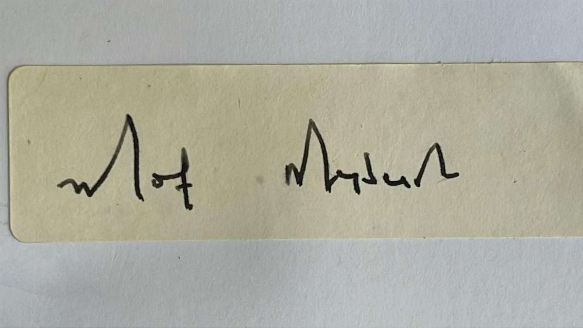 1961 South Africa vs Neath & Aberavon at Gnoll Ground Programme & Signatures, details below