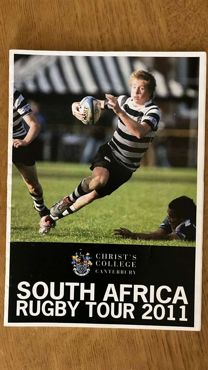 South African School Tours Itinerary x 5, details below