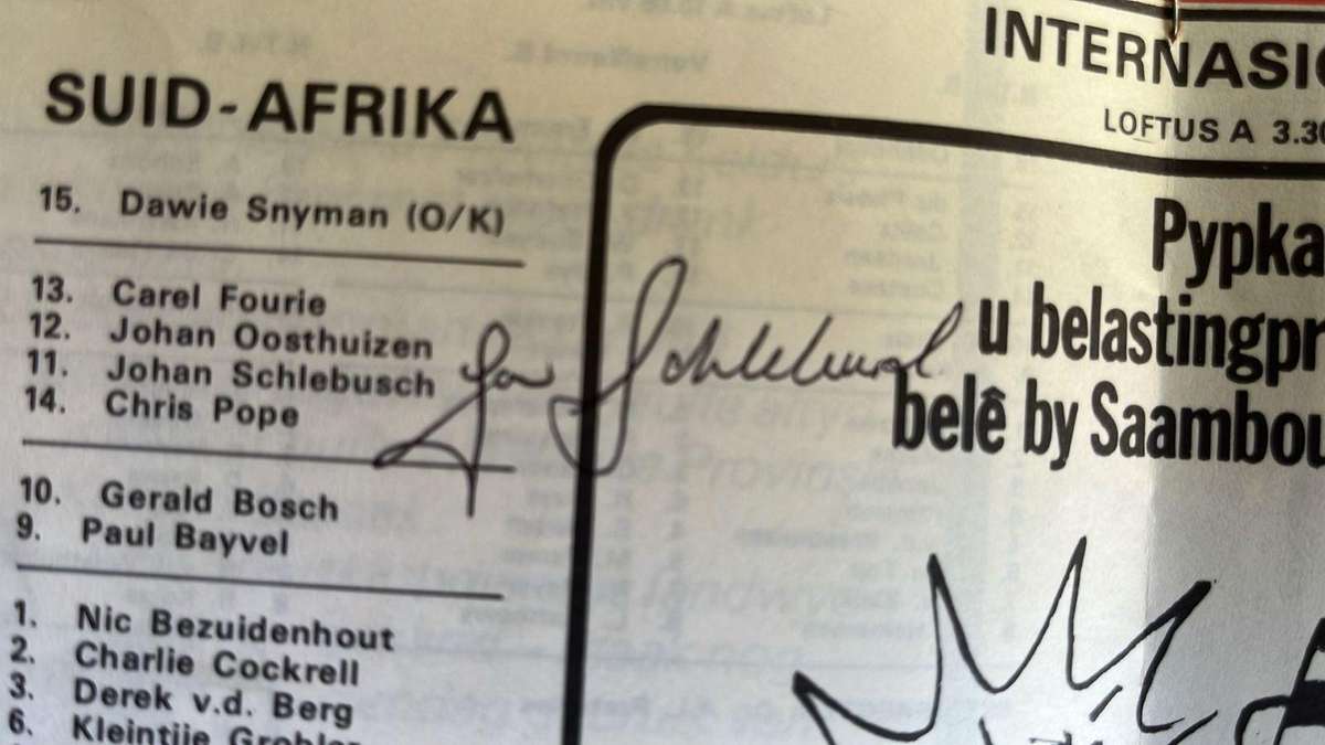 France vs ... Two French Programmes, Signed, details below