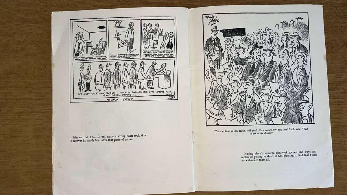 1956 Lodge Laughs at The Springbok Tour, details below