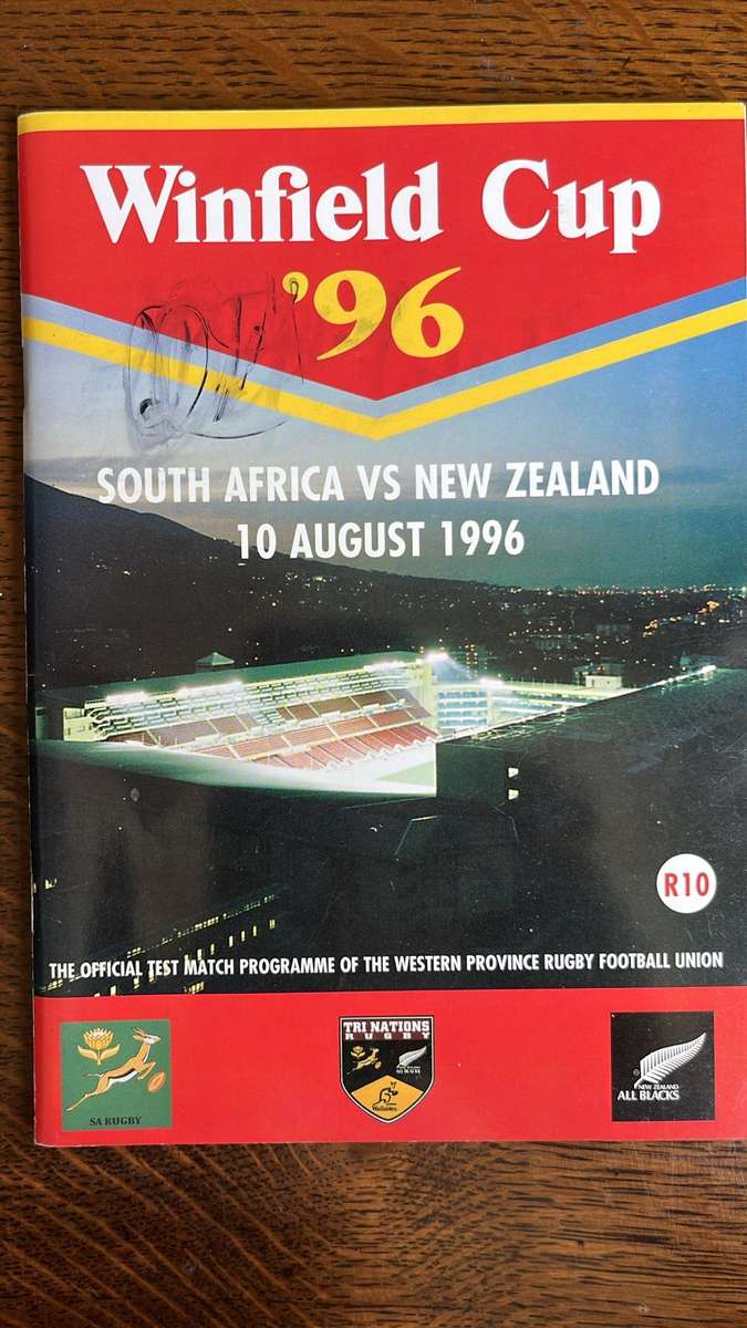 Double Feature...Two Springbok Programmes, One Price, details below