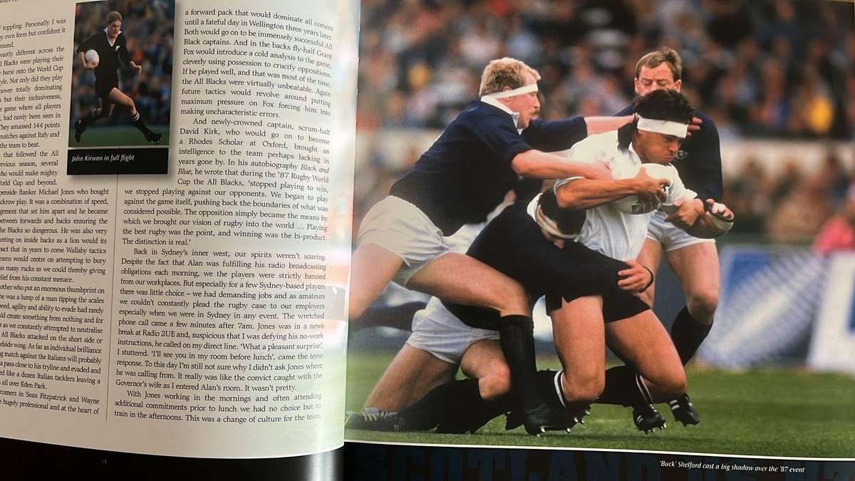 2003 Story of the Rugby World Cup by Nick Farr-Jones, details below