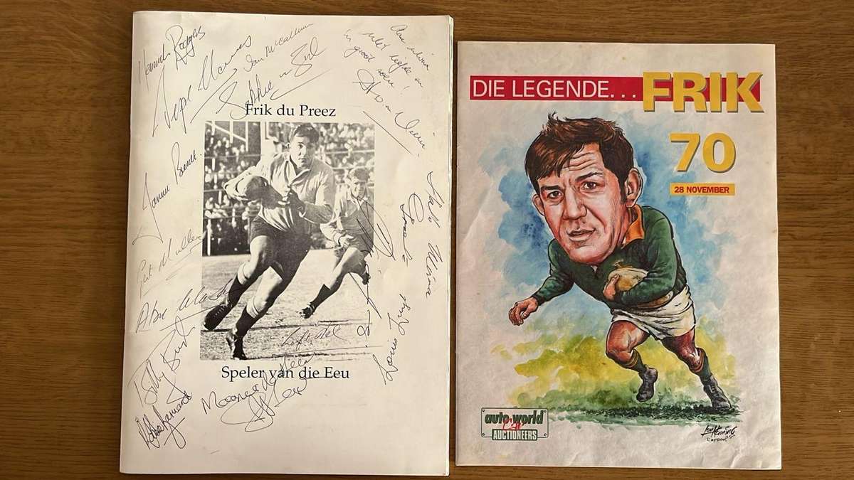 The Greatest Player of the 20th Century - Frik du Preez, Multiple Signatures, details below