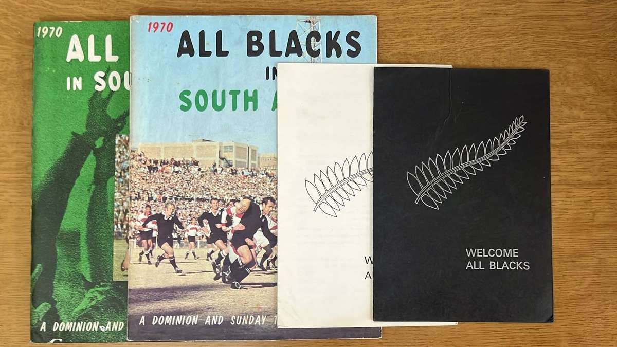 1970 The All Blacks in South Africa Pack, 4 Items, details below