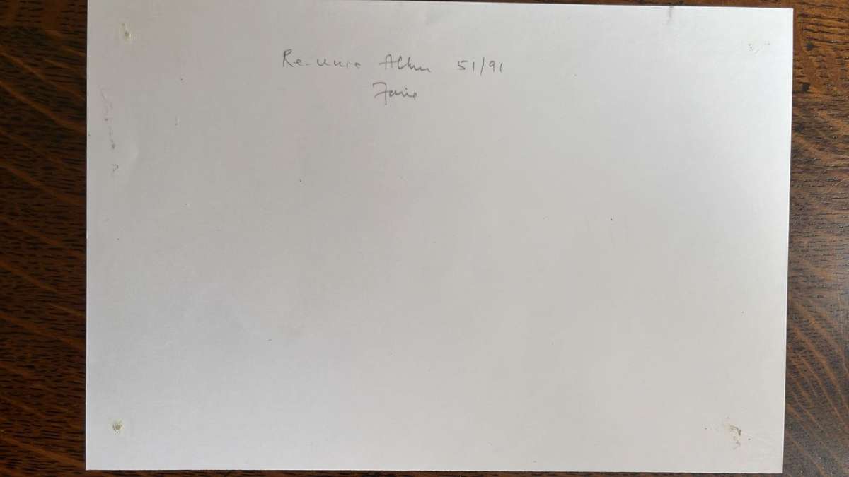 1951 Original Signed Photo - Springboks Being Introduced... , details below