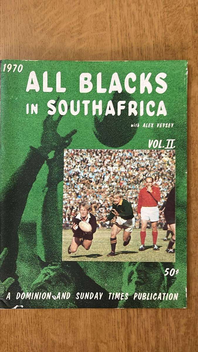 1970 The All Blacks in South Africa Pack, 4 Items, details below