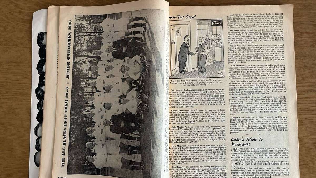 All Blacks in South Africa x 2 Publications, details below