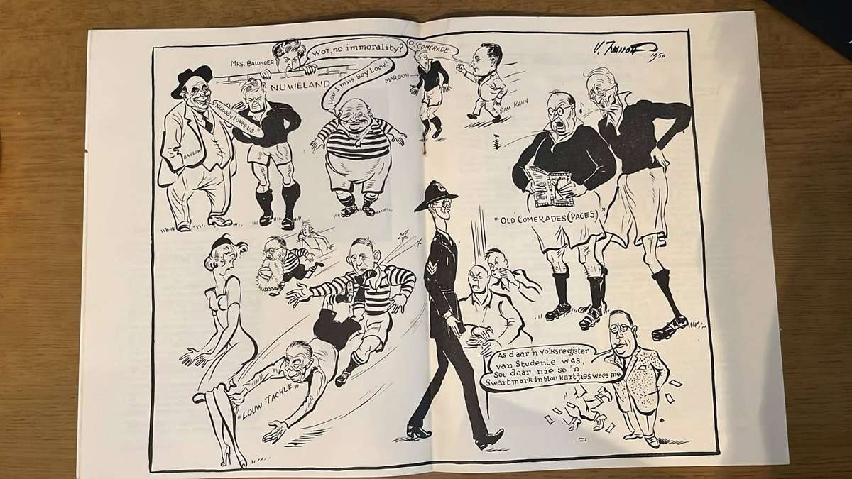 1950 Vuga Sacs Intervarsity Programme, details below