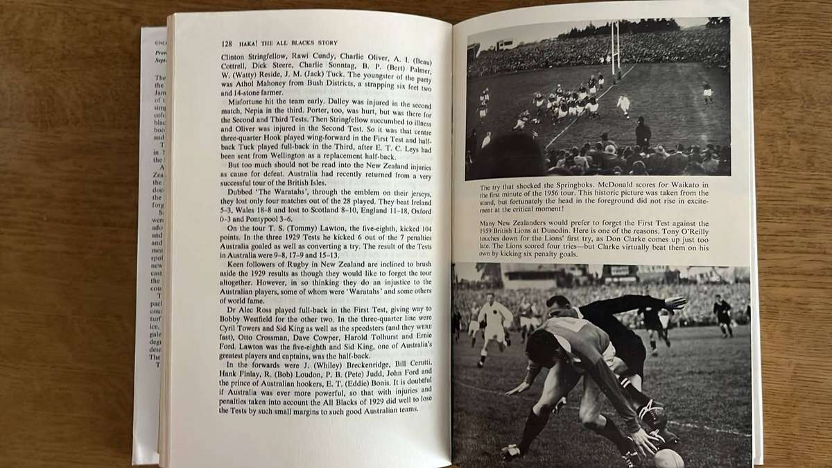 Haka! - The All Blacks Story by Winston McCarthy, Multiple Signatures, details below