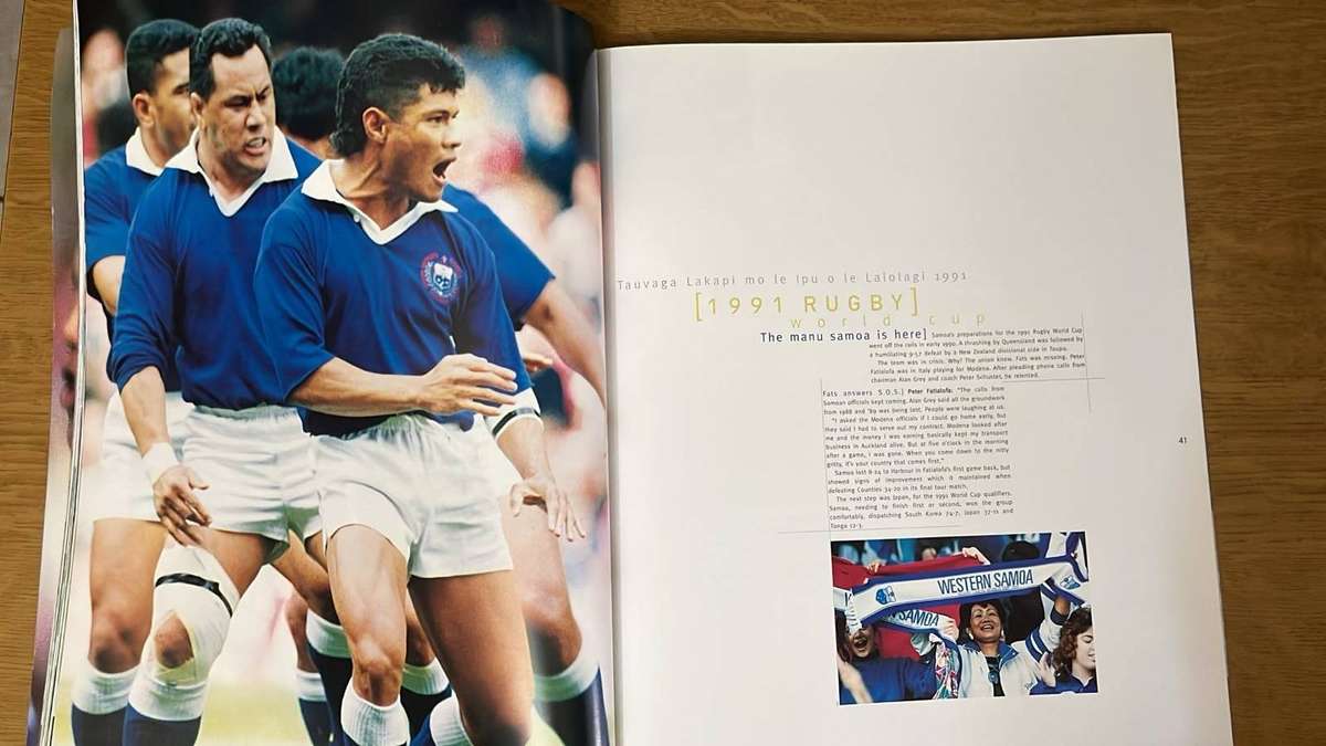 1998 - 75 Year History of Samoa Rugby, details below