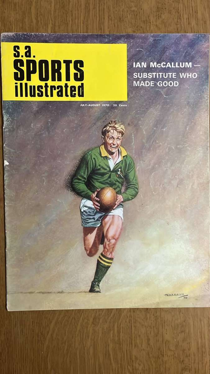 1970 S.A. Sports Illustrated Magazine, Signed, details below