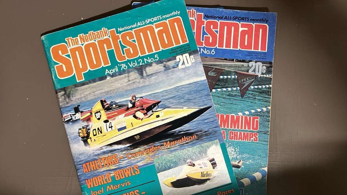 1976 Nedbank Sportsman Magazine 2 for the Price of 1, details below