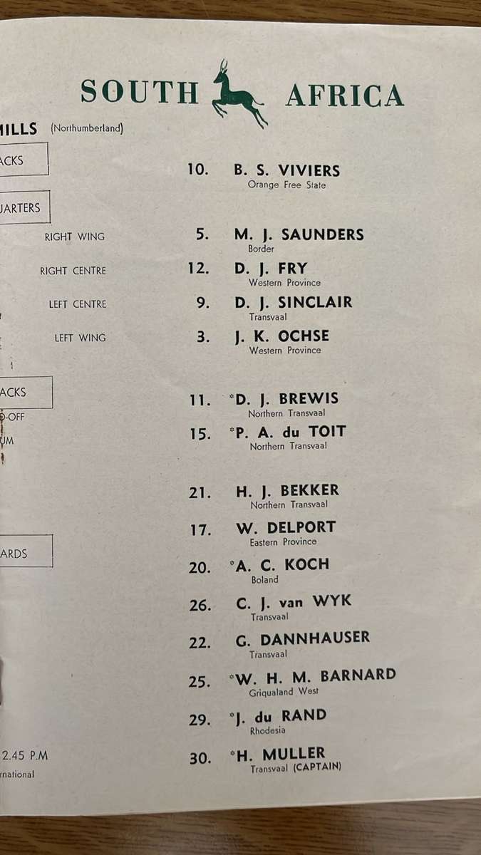 From Hannes Brewis Private Collection - 3 Items, with Original Signatures, details below