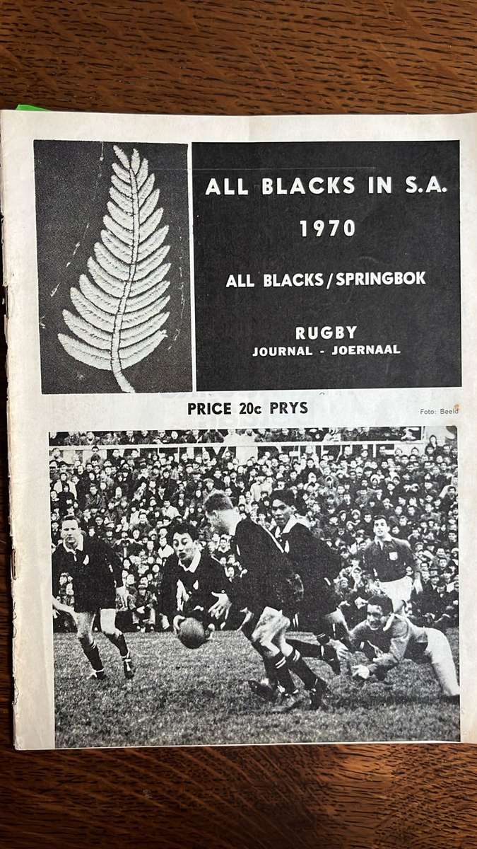 1970 All Blacks in South Africa Journal, details below