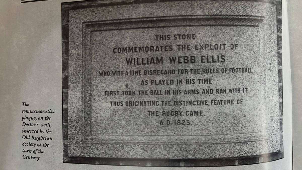 From Webb Ellis to World Cup by Davis Ray, details below