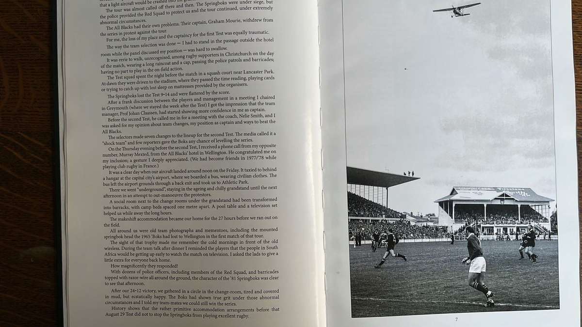 1981 Springboks in New Zealand & USA by Claassen & Oosthuizen, Numbered & Signed, details below