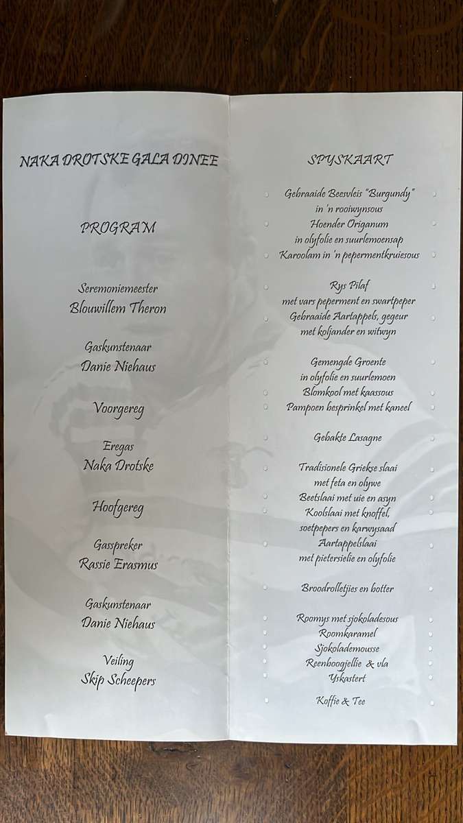 Naka Drotske Gala Dinner, Signed & Signed Rugby First Day Cover, details below