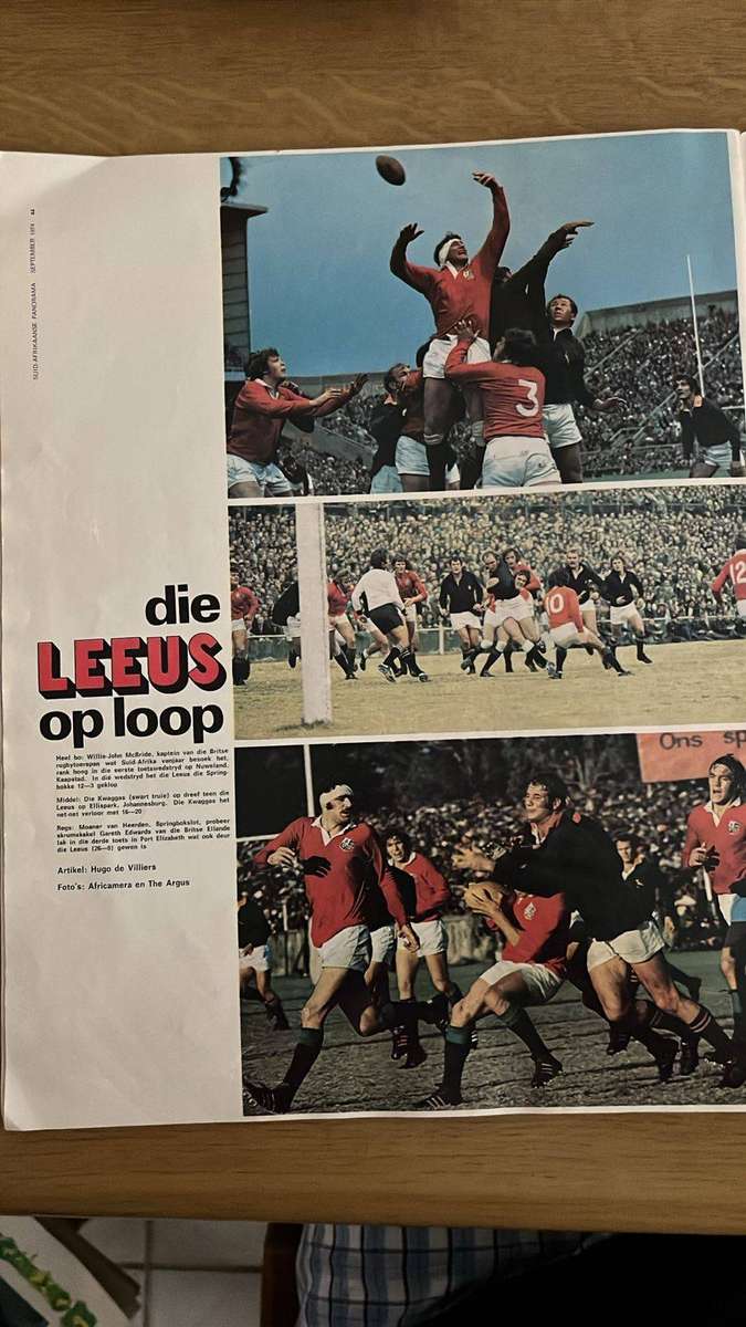 1974 Suid-Afrikaanse Panorama Magazine, details below