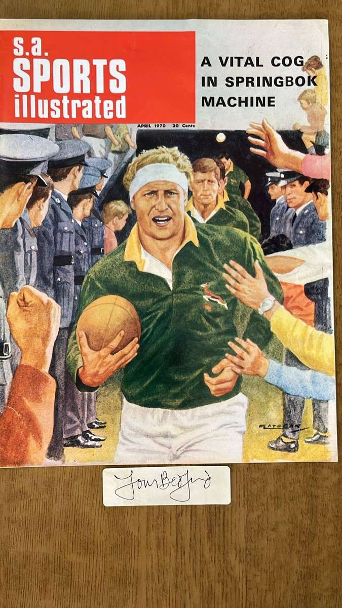 1970 S.A. Sports Illustrated, Signed, details below