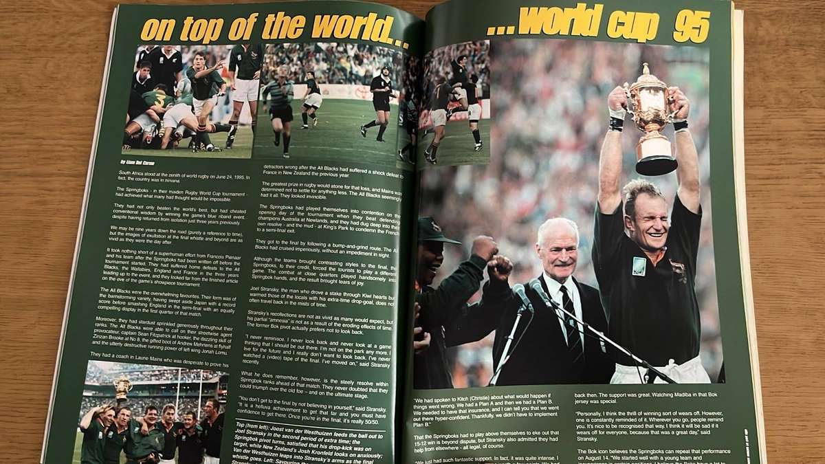 2004 South Africa vs New Zealand - A History of Rivalry Magazine, details below