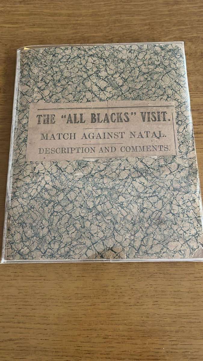 1919 All Blacks Services Tour to S.A. Natal Game Cuttings, details below