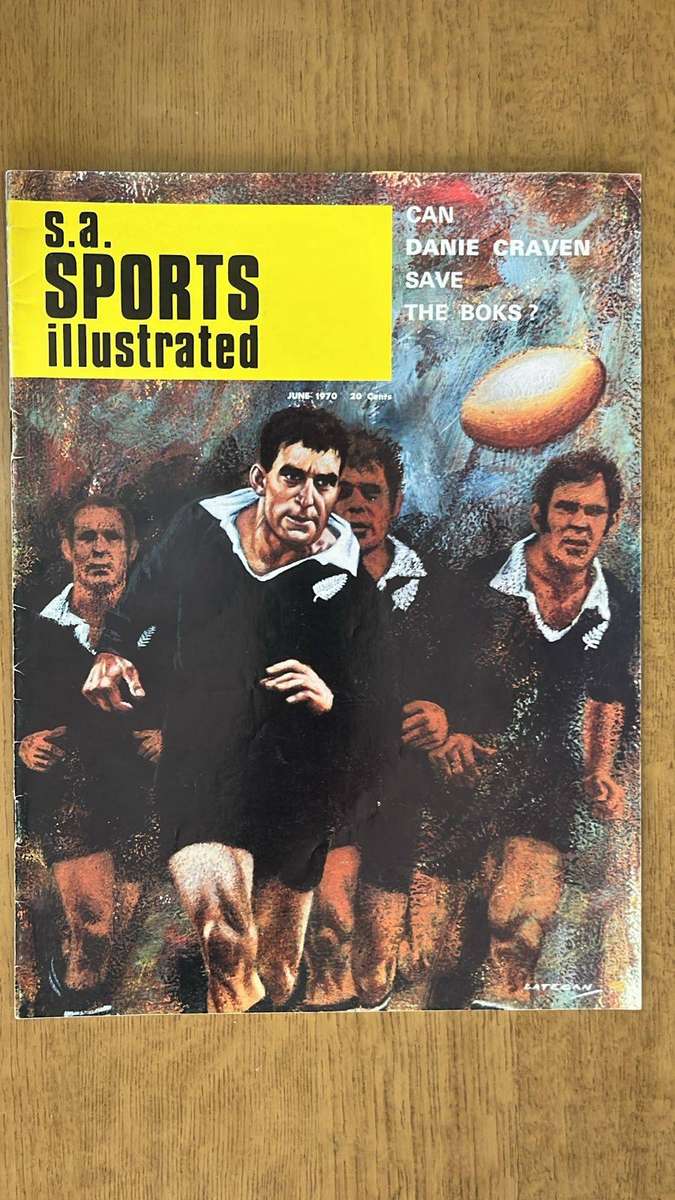 1970 S.A. Sports Illustrated Magazine, Signed, details below