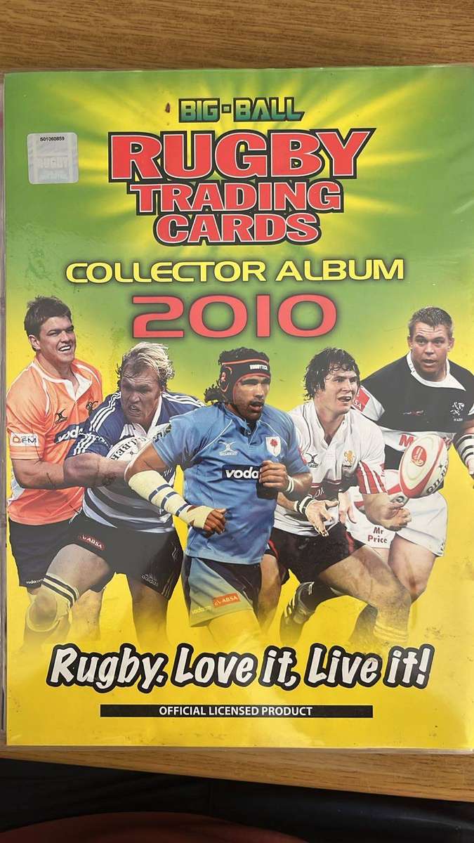 2010 Big Ball Rugby Cards, Complete Album, details below