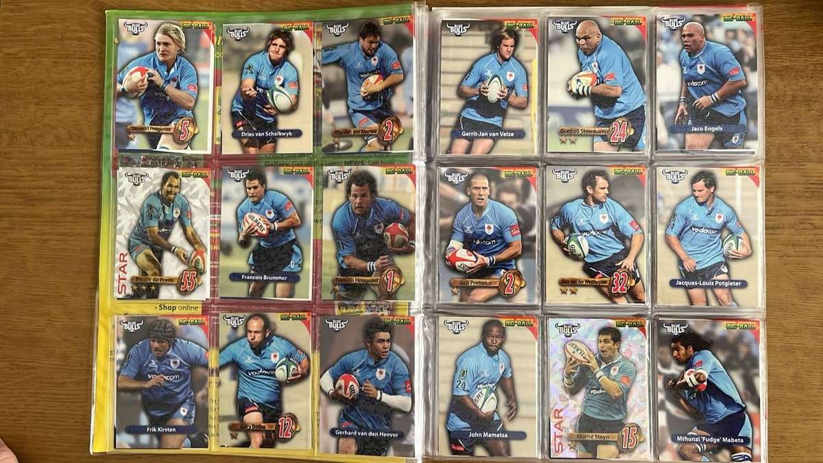 2010 Big Ball Rugby Cards, Complete Album, details below