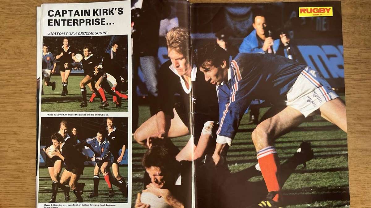 1987 Rugby World  Magazine, details below