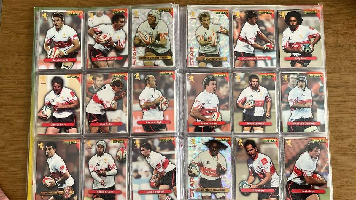 2010 Big Ball Rugby Cards, Complete Album, details below