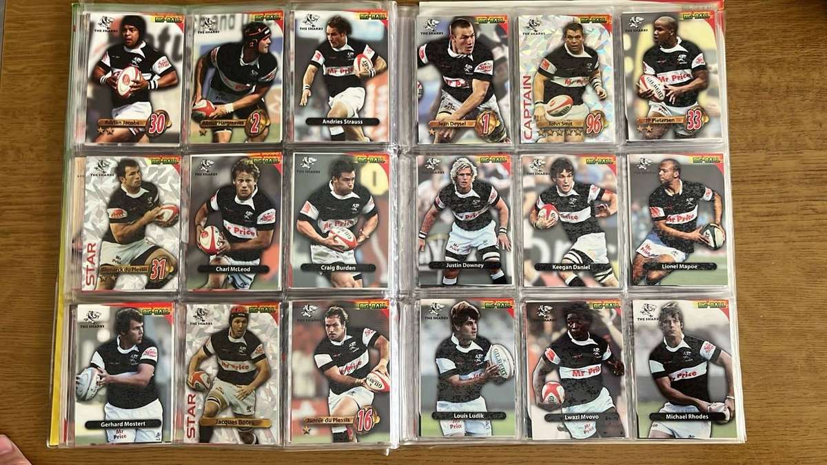 2010 Big Ball Rugby Cards, Complete Album, details below