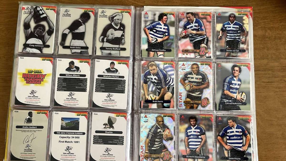 2010 Big Ball Rugby Cards, Complete Album, details below