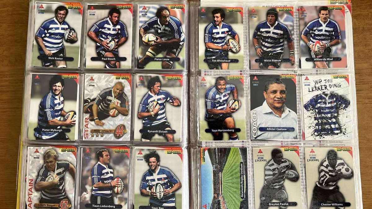2010 Big Ball Rugby Cards, Complete Album, details below