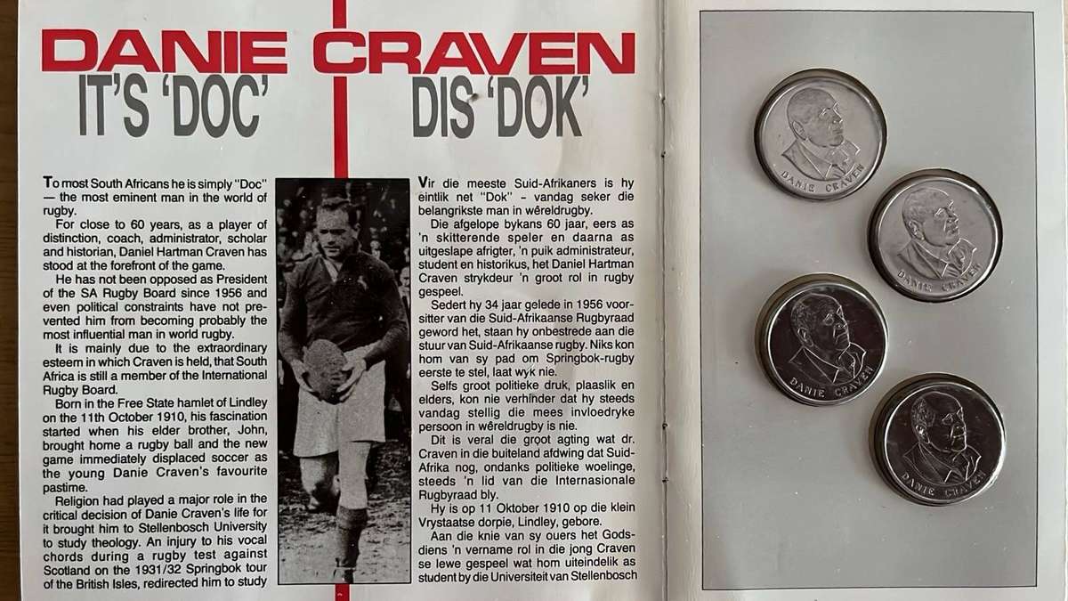 Cravenalia...Doc Craven Memorabilia, 5 Items, details below