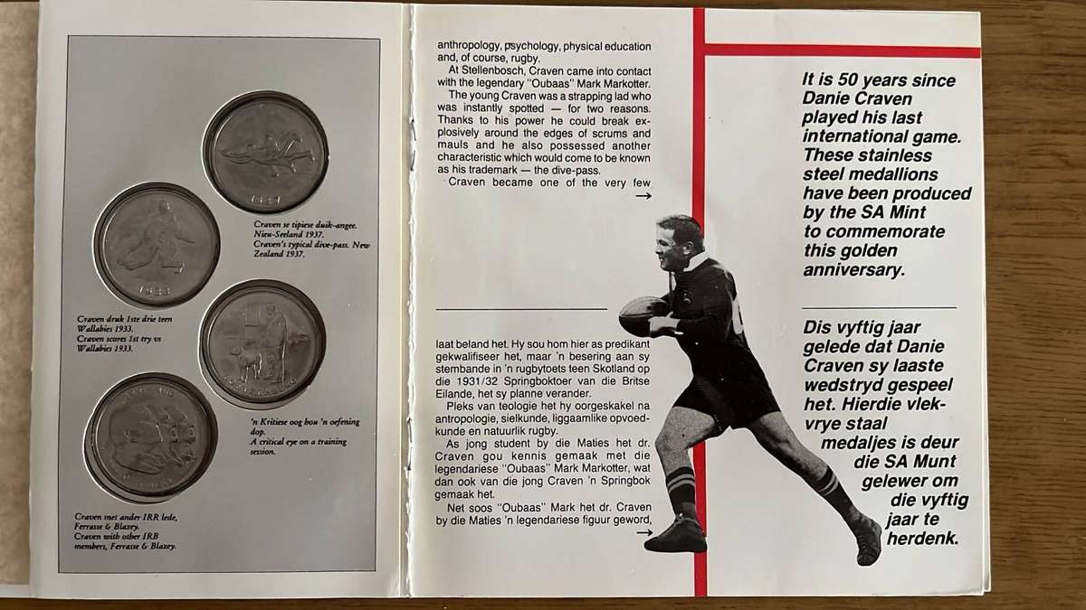 Cravenalia...Doc Craven Memorabilia, 5 Items, details below